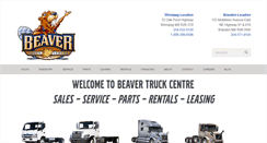 Desktop Screenshot of beavertrucks.com